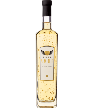 Licor Amor Vanille Likorette Met Bladgoud 0,70 ltr 14,5%