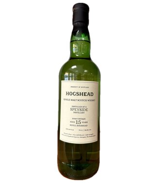 Speyside Distillery Speyside Distillery 15 Years Old 2008 Hogshead Indie 0,70 ltr 56,8%