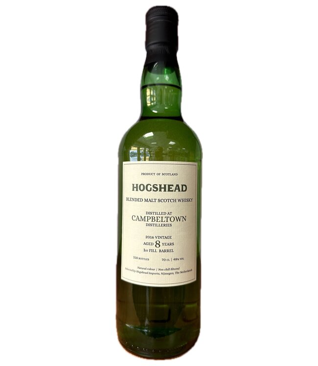 Campbeltown 8 Years Old 2016 Hogshead Indie 0,70 ltr 48%