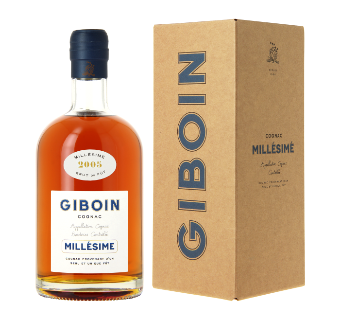 Cognac Giboin Borderies 2005 0,50 ltr 50,8%