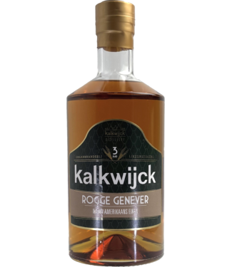 Kalkwijck Kalkwijck Rogge Jenever 3 Jaar American Oak 0,70 ltr 40%