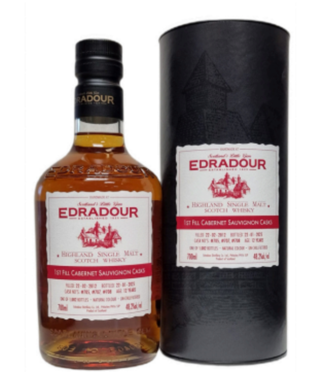 Edradour 2012 Cabernet Cask Michael Eppan 0,70 ltr 48,2%