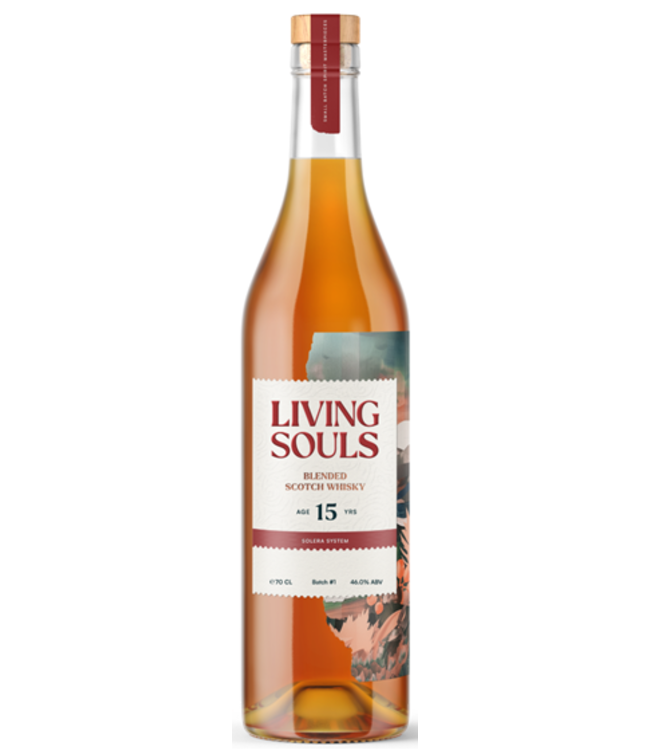 Blended Scotch 15 Years Old Living Souls 0,70 ltr 46%