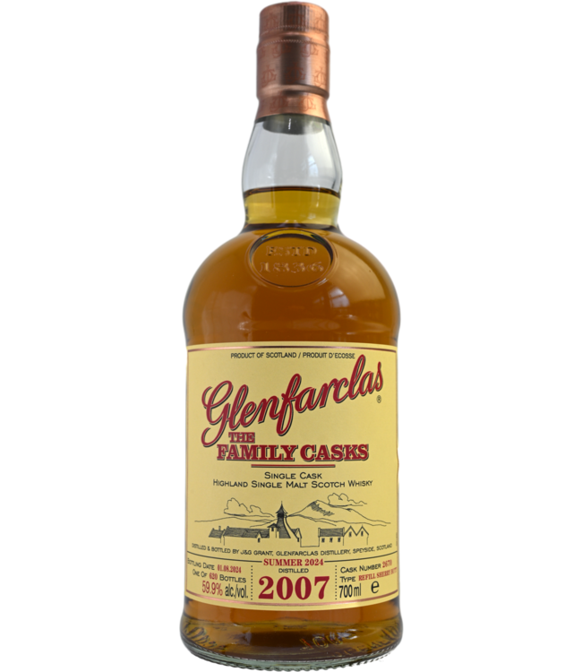 Glenfarclas Family Casks 2007 Summer Release 2024 Cask 2670 0,70 ltr 59,9%