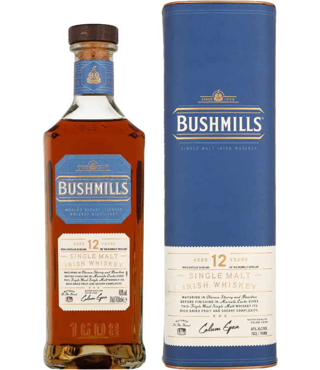 Bushmills Malt 12 Years Old 0,70 ltr 40%