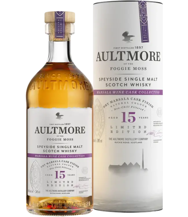 Aultmore 15 Years Old Dry Marsala Cask Finish 0,70 ltr 46%