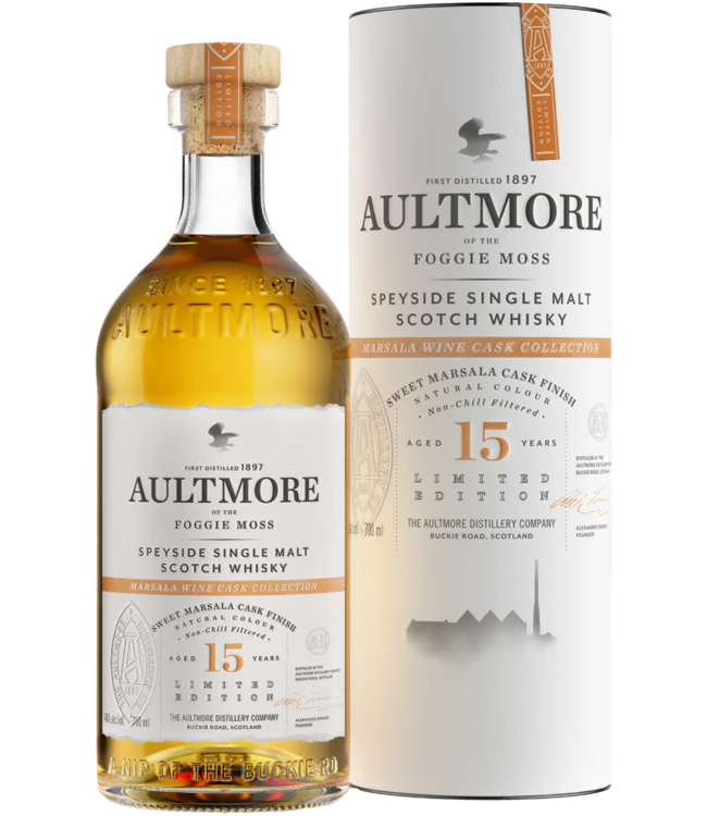 Aultmore 15 Years Old Sweet Marsala Cask Finish 0,70 ltr 46%