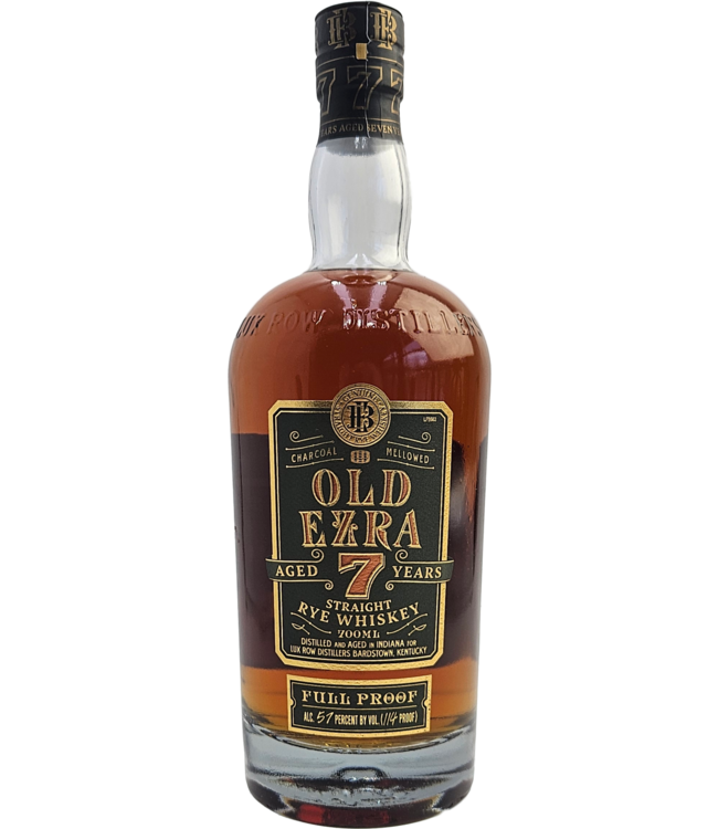 Ezra Brooks 7 Years Old Rye Full Proof 0,75 ltr 57%