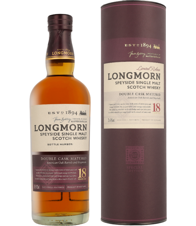 Longmorn 18 Years Old 0,70 ltr 48%