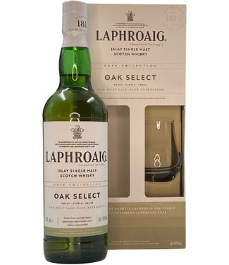 Laphroaig Laphroaig Oak Select Met Glas 0,70 ltr 40%