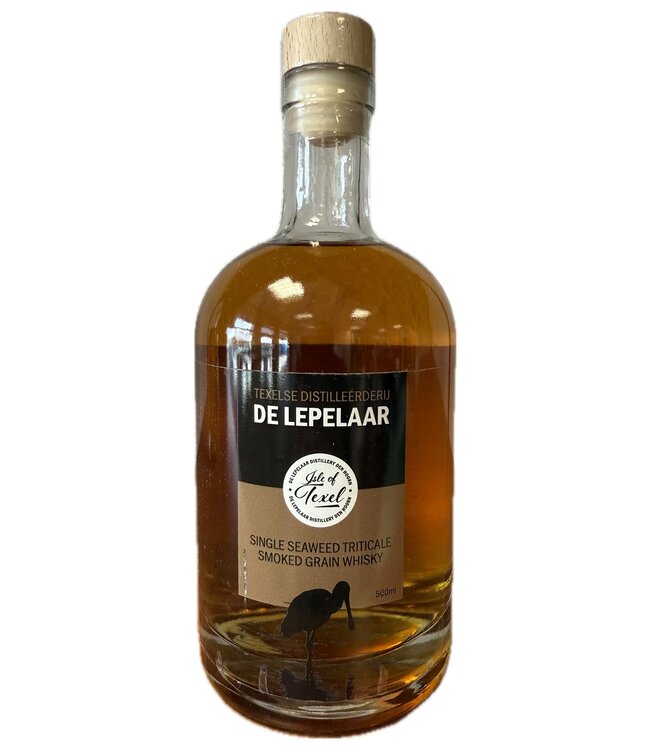 De Lepelaar Single Seaweed Triticale Smoked Grain Whisky 0,50 ltr 45%