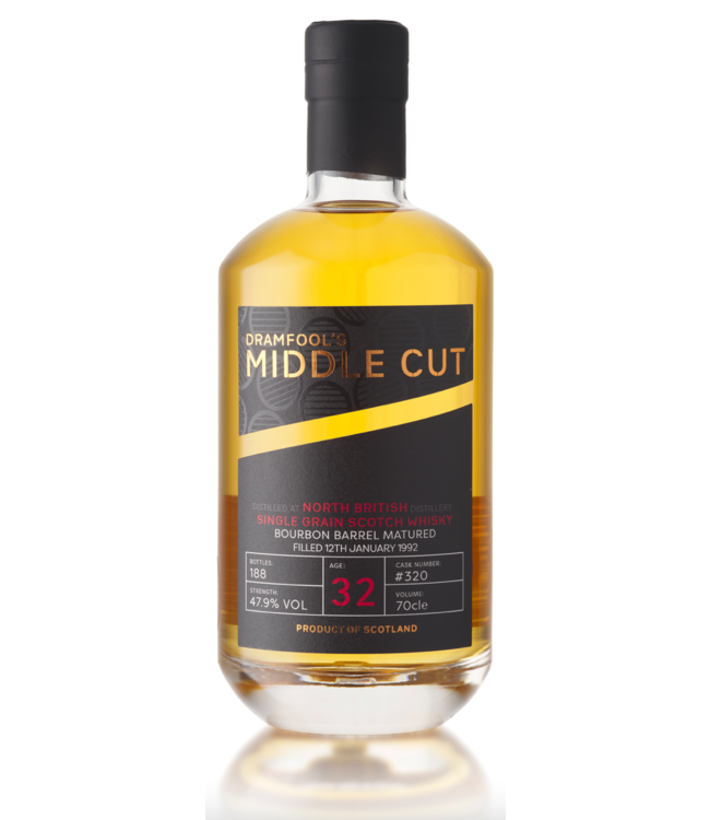 North British 32 Years Old 1992 Dramfools Middle Cut 0.70 ltr 47.9%