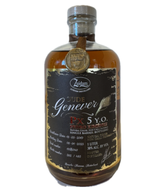 Zuidam Zuidam Oude Genever 5 Years Old PX 1,00 ltr 38%