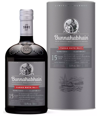 Bunnahabhain Bunnahabhain 15 Years Old Turas Math No. 1 0,70 ltr 56,9%