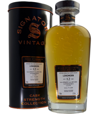 Longmorn Longmorn 2012 Signatory Cask Strength Cask 912 0,70 ltr 57,8%