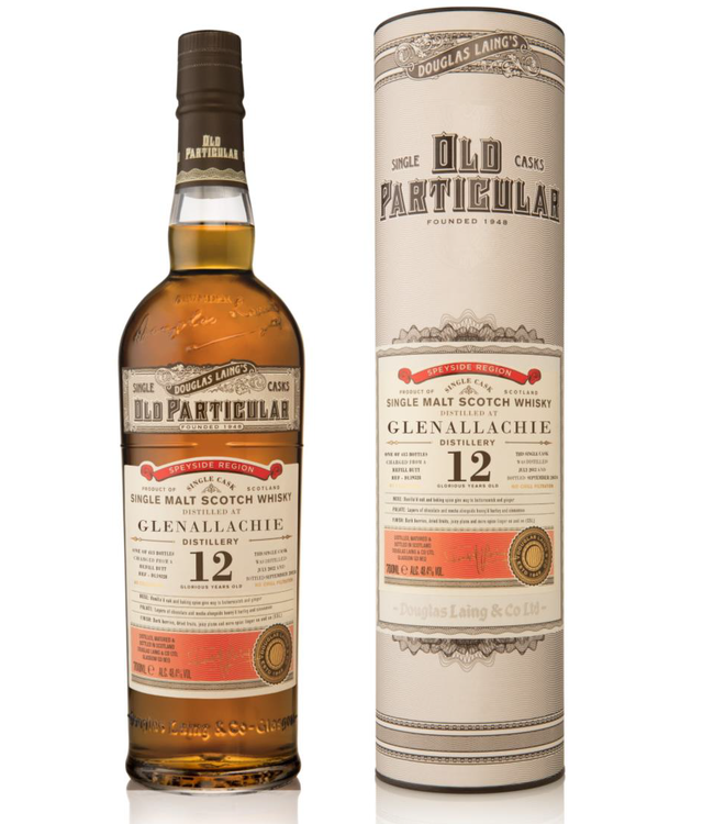 Old Particular Glenallachie 12 Years Old 2012 0,70 ltr 48,4%