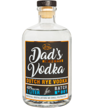 Zuidam Zuidam Dad's Homemade Vodka 1,00 ltr 40%
