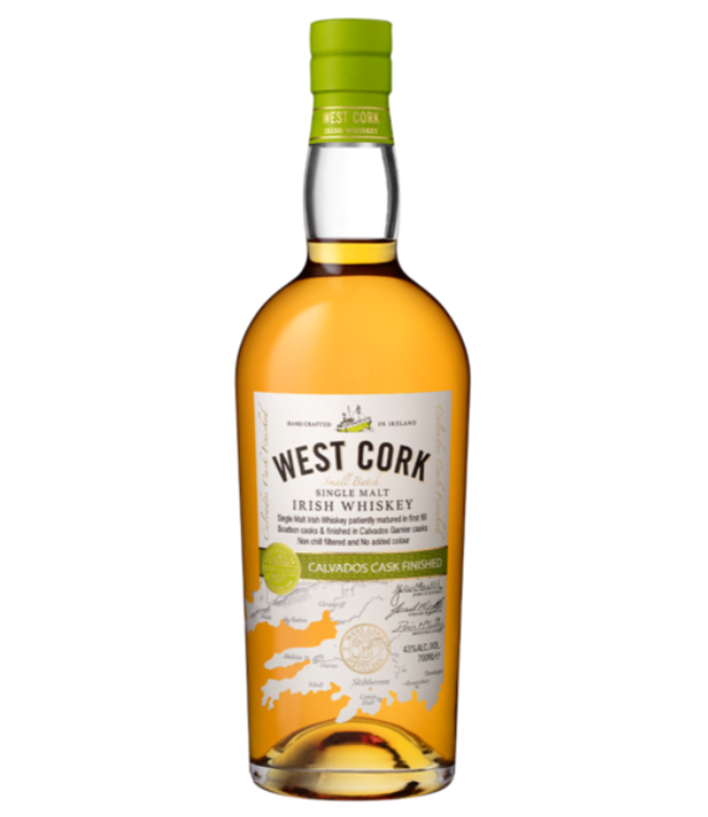 West Cork Single Malt Calvados Cask Finish 0,70 ltr 43%