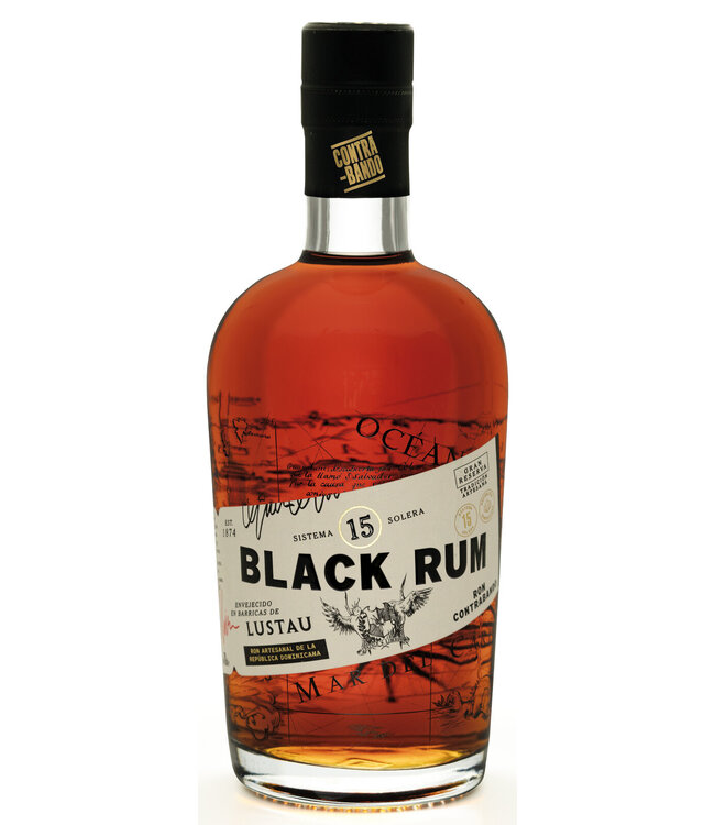 Contra Bando Black Rum Solera 15 Lustau Cask 0,70 ltr 40%