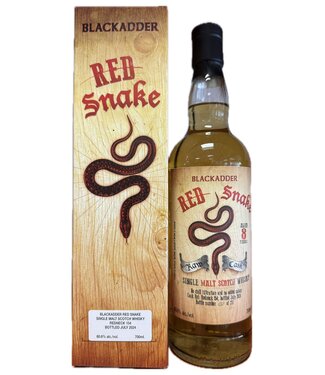Red Snake Blackadder Raw Cask Red Snake 8 Years Old RN154 0,70 ltr 60,6%