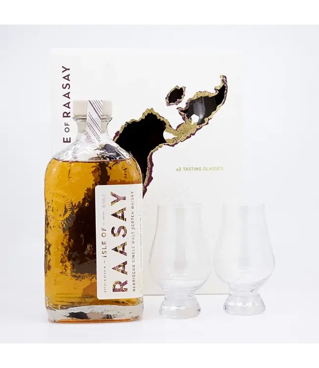 Isle Of Raasay Single Malt Giftpack 0,70 ltr 46,4%