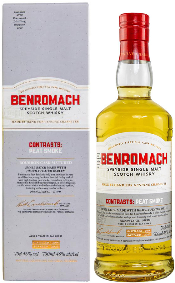 Benromach Peat Smoke 2014 0,70 ltr 46%