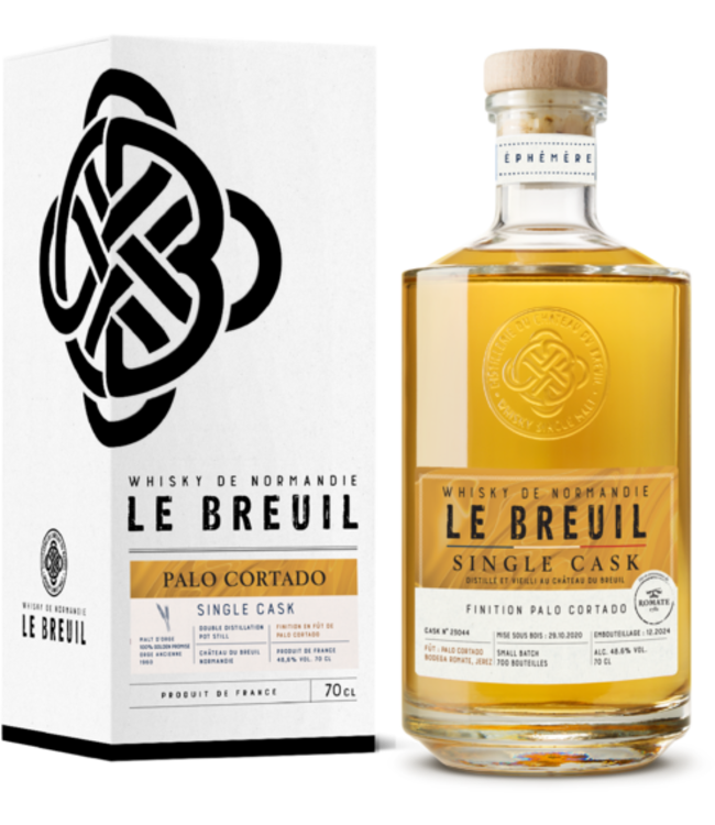 Chateau Du Breuil Le Breuil Palo Cortado Single Cask Single Malt Whisky 0,70 ltr 48,6%