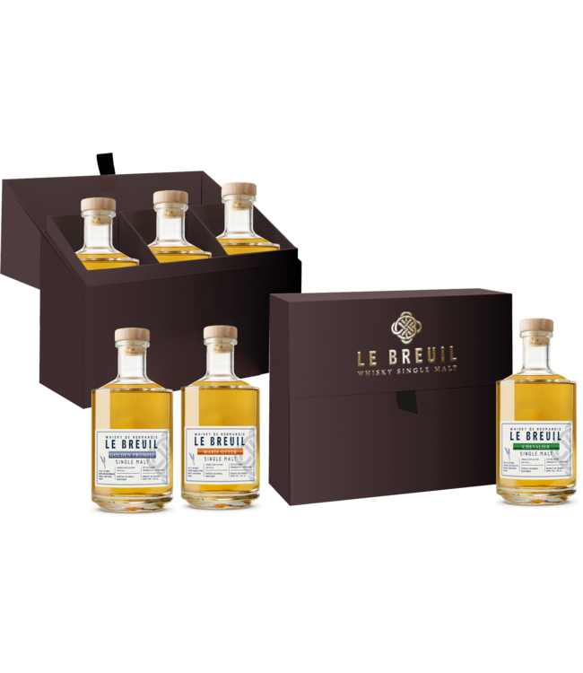 Chateau Du Breuil Le Breuil Barley Giftset 0,60 ltr 46%