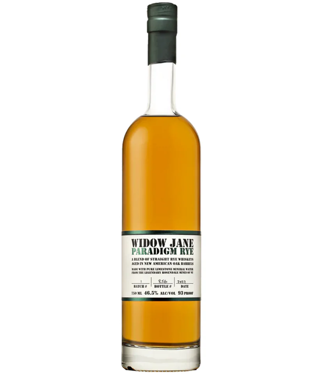 Widow Jane Paradigm Rye 0,70 ltr 46,5%