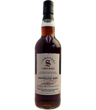 Benriach Benriach 2014 Signatory Vintage 100 Proof Edition #40 0,70 ltr 57,1%