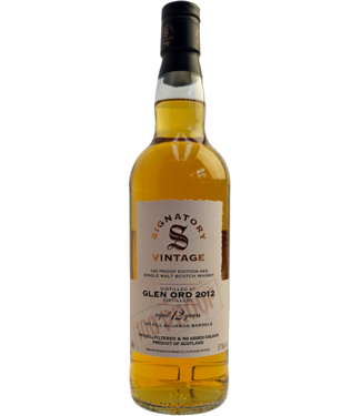 Glen Ord Glen Ord 2012 Signatory Vintage 100 Proof Edition #43 0,70 ltr 57,1%