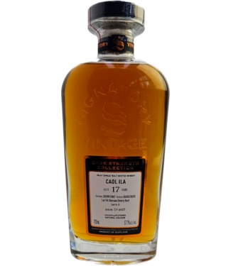 Caol Ila Caol Ila 2007 Signatory Cask Strength Cask 6 0,70 ltr 57,7%