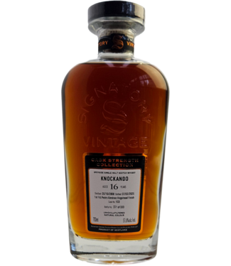 Knockando Knockando 2008 Signatory Cask Strength Cask 103 0,70 ltr 51,6%