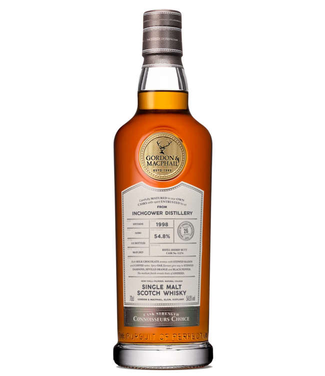Inchgower 26 Years Old 1998 Gordon & MacPhail 0,70 ltr 54,8%