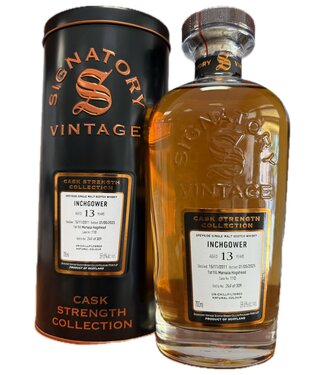 Inchgower Inchgower 2011 Signatory Cask Strength Cask 110 0,70 ltr 59,6%