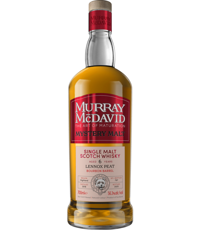 Lennox Peat 6 Years Old 2018 Murray McDavid 0.70 ltr 56.3%