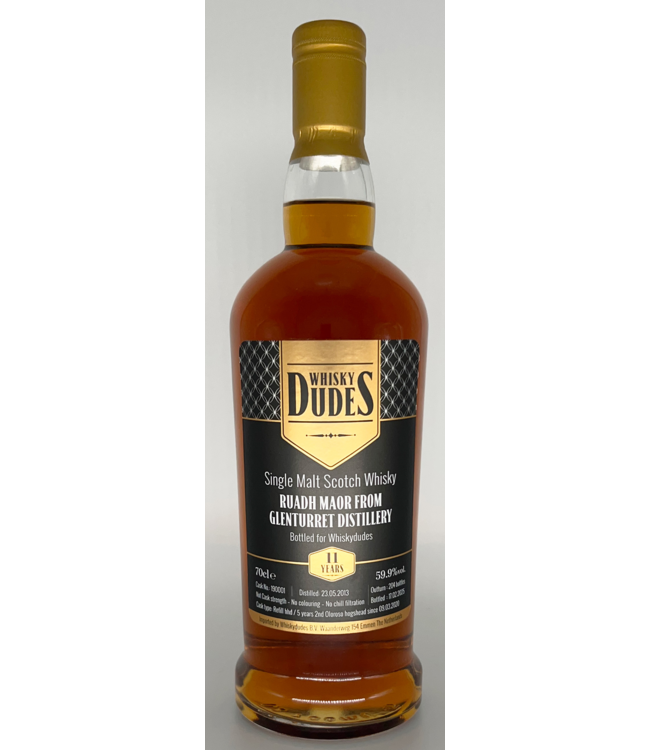 Ruadh Maor 11 Years Old 2013 Whiskydudes 0,70 ltr 59,9%