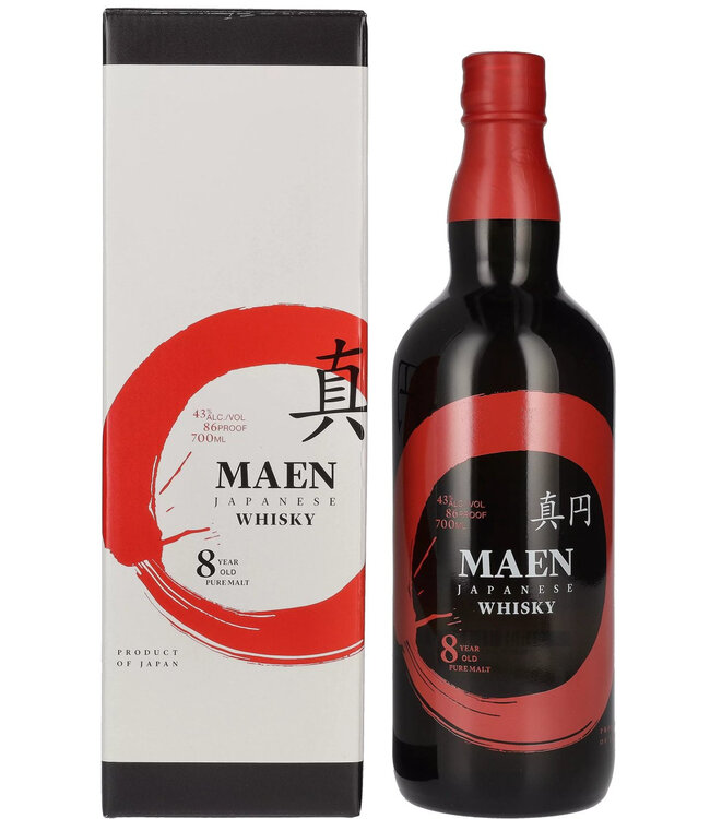 Maen The Perfect Circle 8 Years Old Japanese Whisky 0,70 ltr 43%
