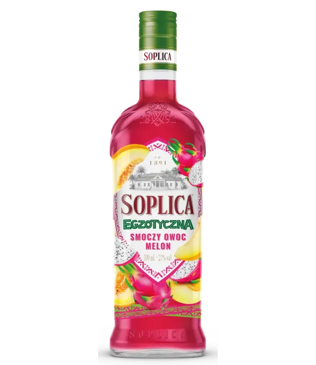 Soplica Egzotyczna Smoczy Owoc Melon 0,50 ltr 21%