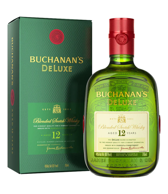 Buchanan's De Luxe 12 Years Old 1,00 ltr 40%