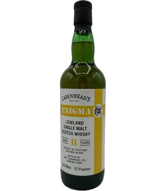 Cadenhead Enigma Lowland 11 Years Old 2013 Cadenhead 0,70 ltr 57,5%