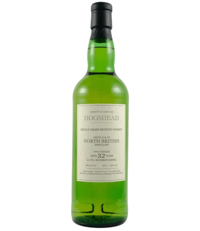 North British 32 Years Old 1991 Hogshead Indie 0,70 ltr 45,4%