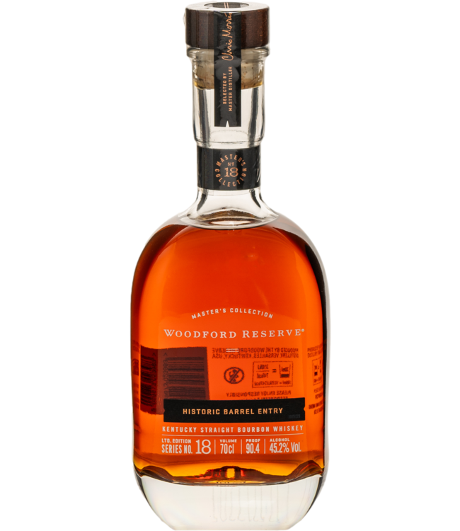 Woodford Reserve Masters Collection Historic Barrel Entry 0,70 ltr 45,2%