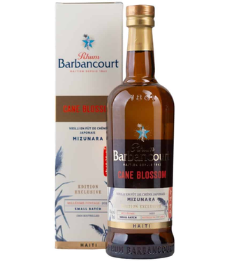 Barbancourt Cane Blossom Mizunara Rhum Limited Edition 0,70 ltr 45%