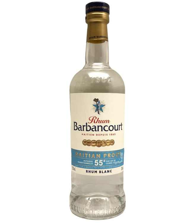 Barbancourt Haitian Proof Rhum Blanc 0,70 ltr 55%