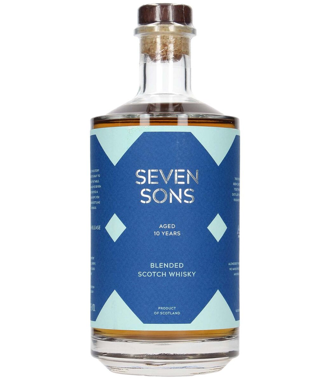 Seven Sons 10 Years Old Blended Scotch Whisky 0,70 ltr 46,7%
