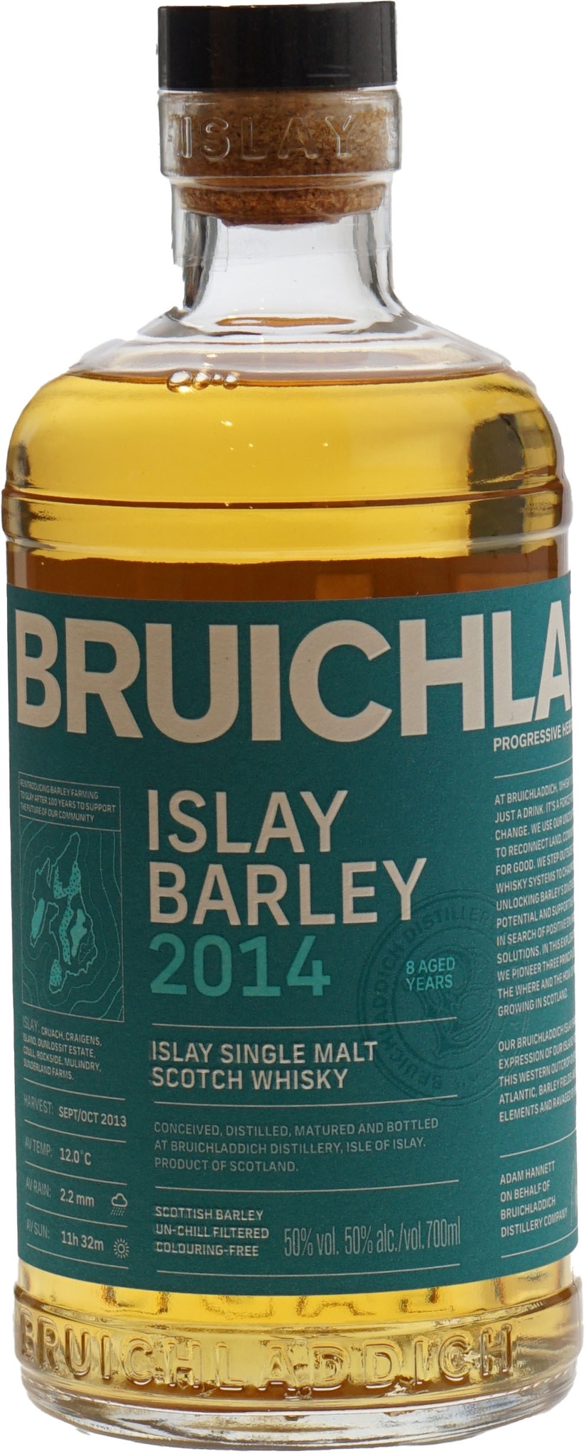 Bruichladdich Islay Barley 2014 0,70 ltr 50%