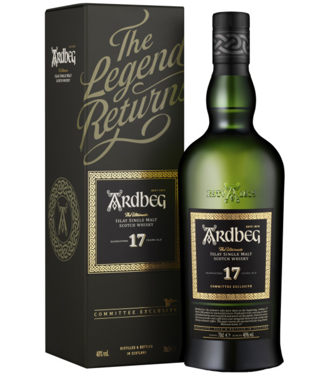 Ardbeg 17 Years Old  0,70 ltr 40%