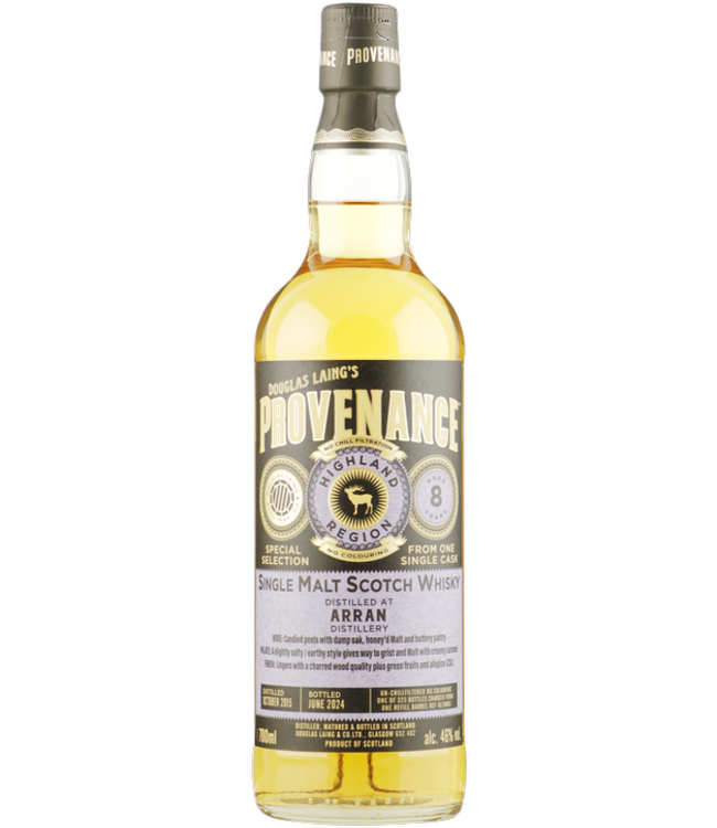 Arran 8 Years Old Provenance 0,70 ltr 46%