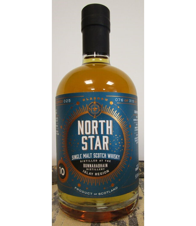 Bunnahabhain 10 Years Old 2014 North Star Spirits 0.70 ltr 55.9%